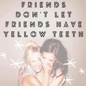 Whitening toothpaste!